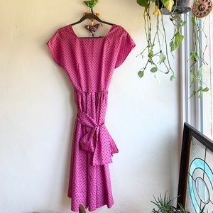 Vintage 50’s/60’s Geometric Dress